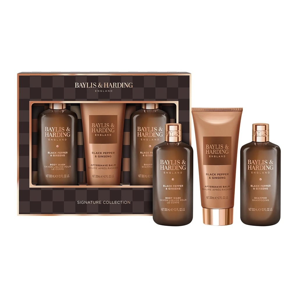 Black Pepper & Ginseng Men's Luxury Bathing Set 3 PCS