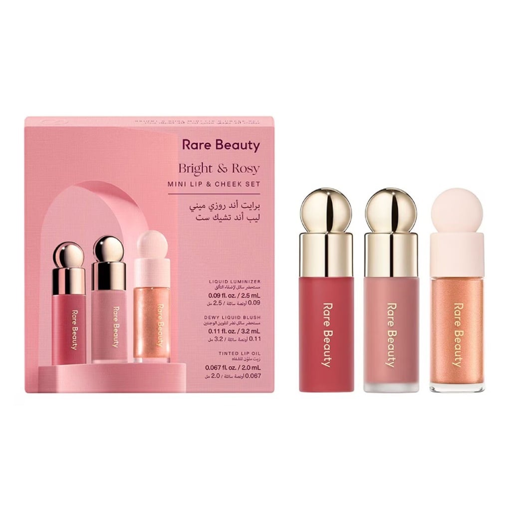 Bright & Rosy Lip & Cheek Set 3 Mini PCS