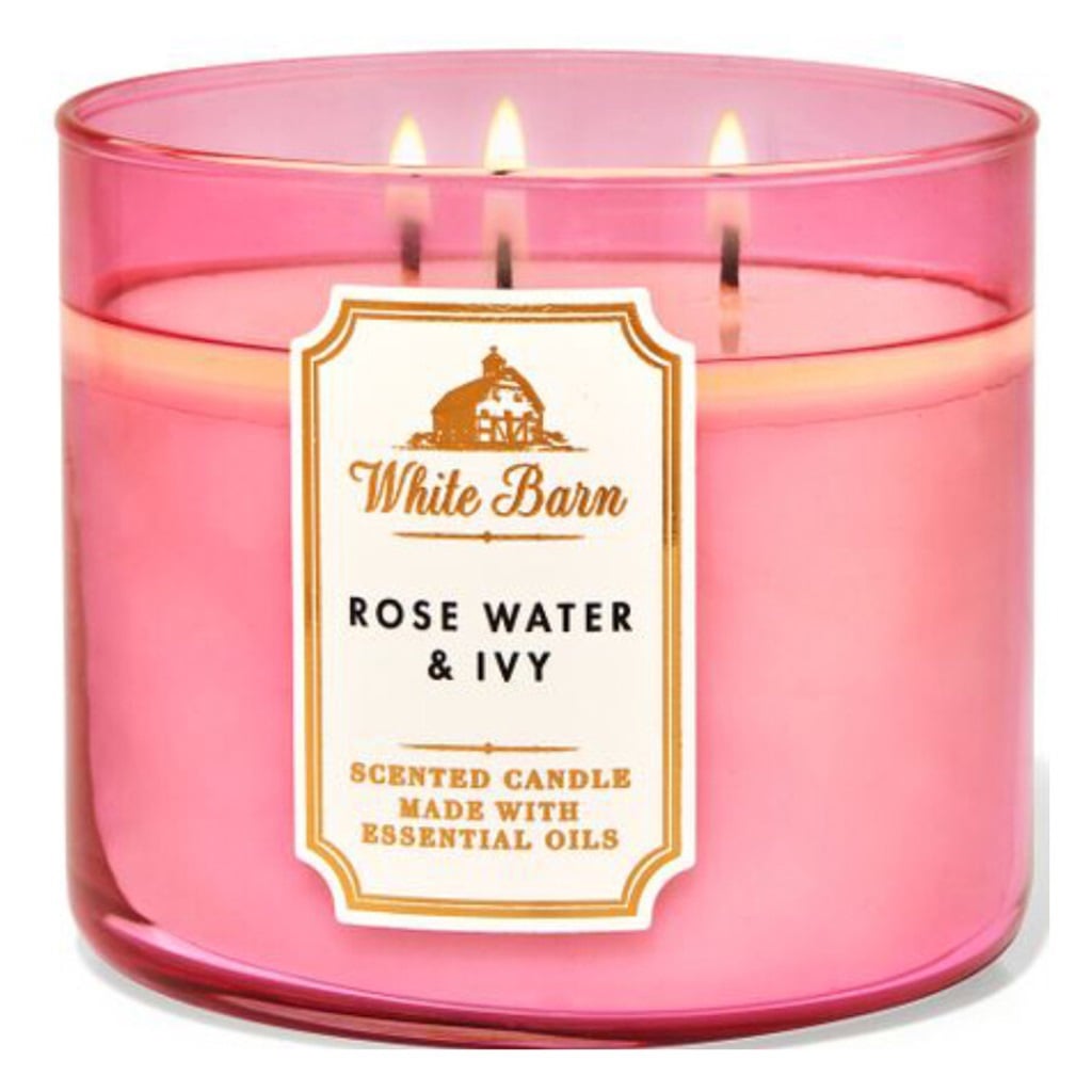 Rose Water & Ivy 3 Wick Candle 411 g