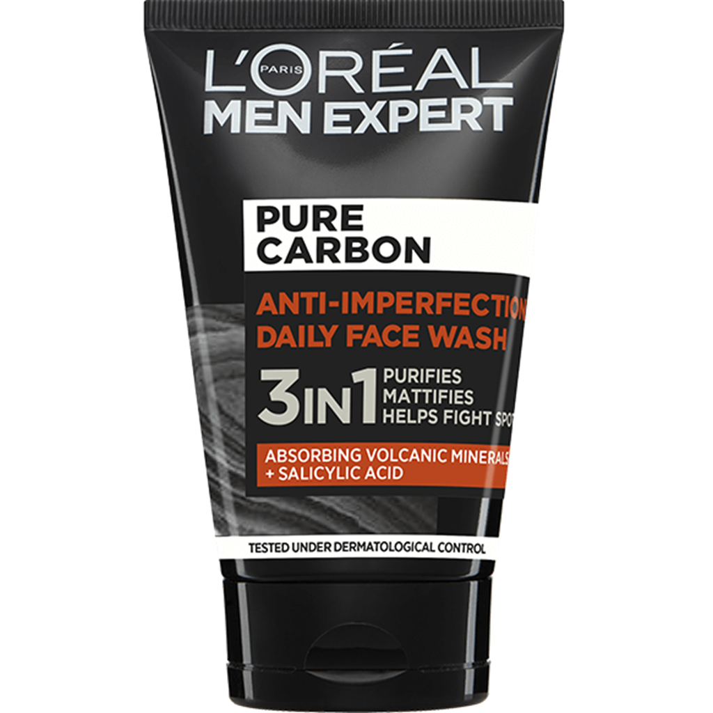 Face Wash Daily 3 in 1 Pure Carbon 100 ml