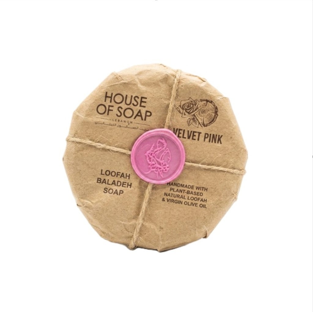 Loofah Baladi Soap Velvet Pink 300 g