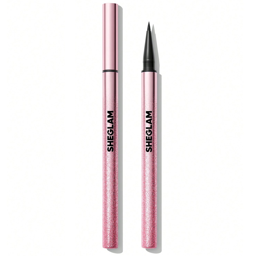 Rosé Line & Define Waterproof Liquid Eyeliner (Black)