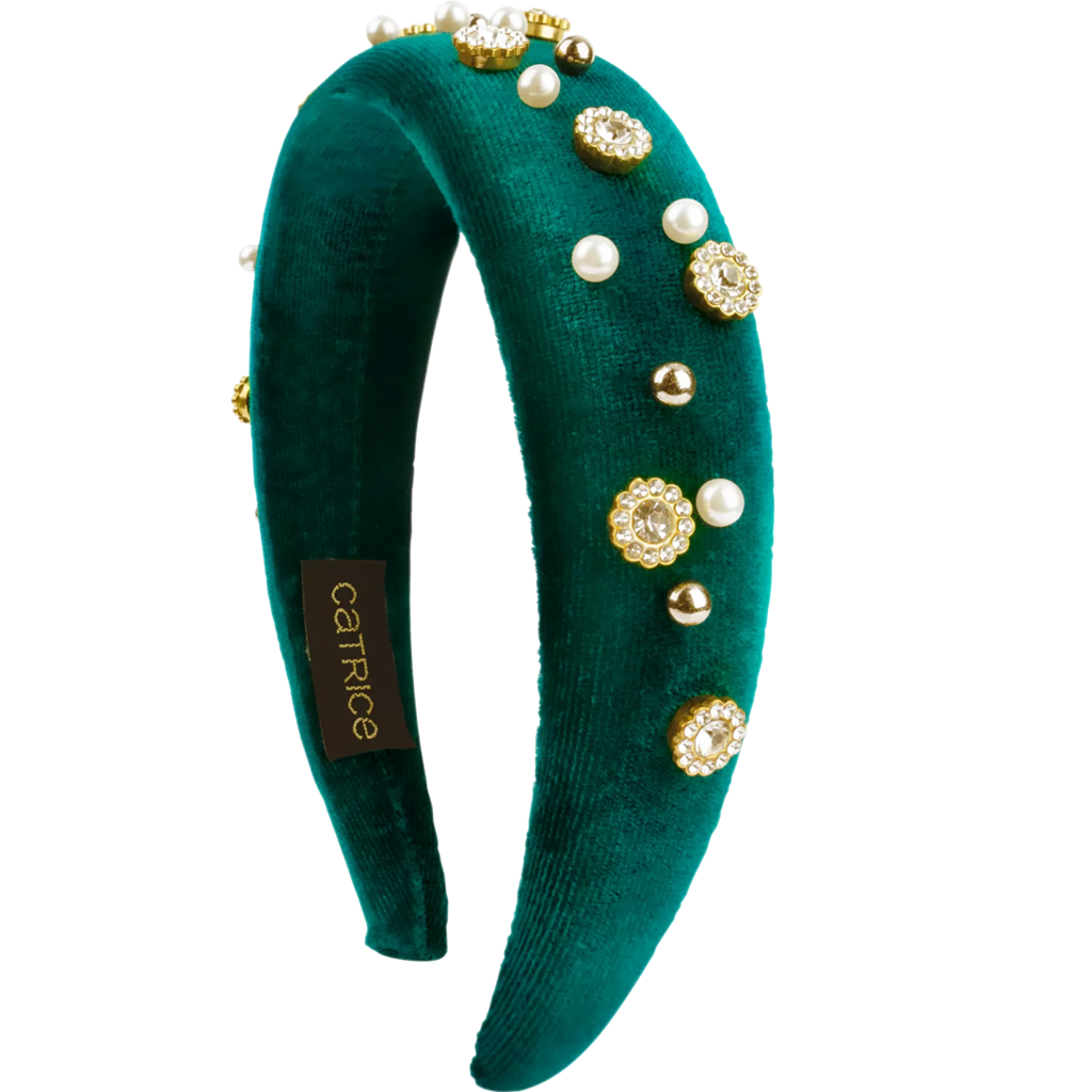 Festive Treasures Velvet Headband