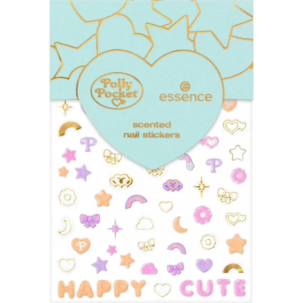 Polly Pocket Scented Nail Stickers 01, 70 PCS
