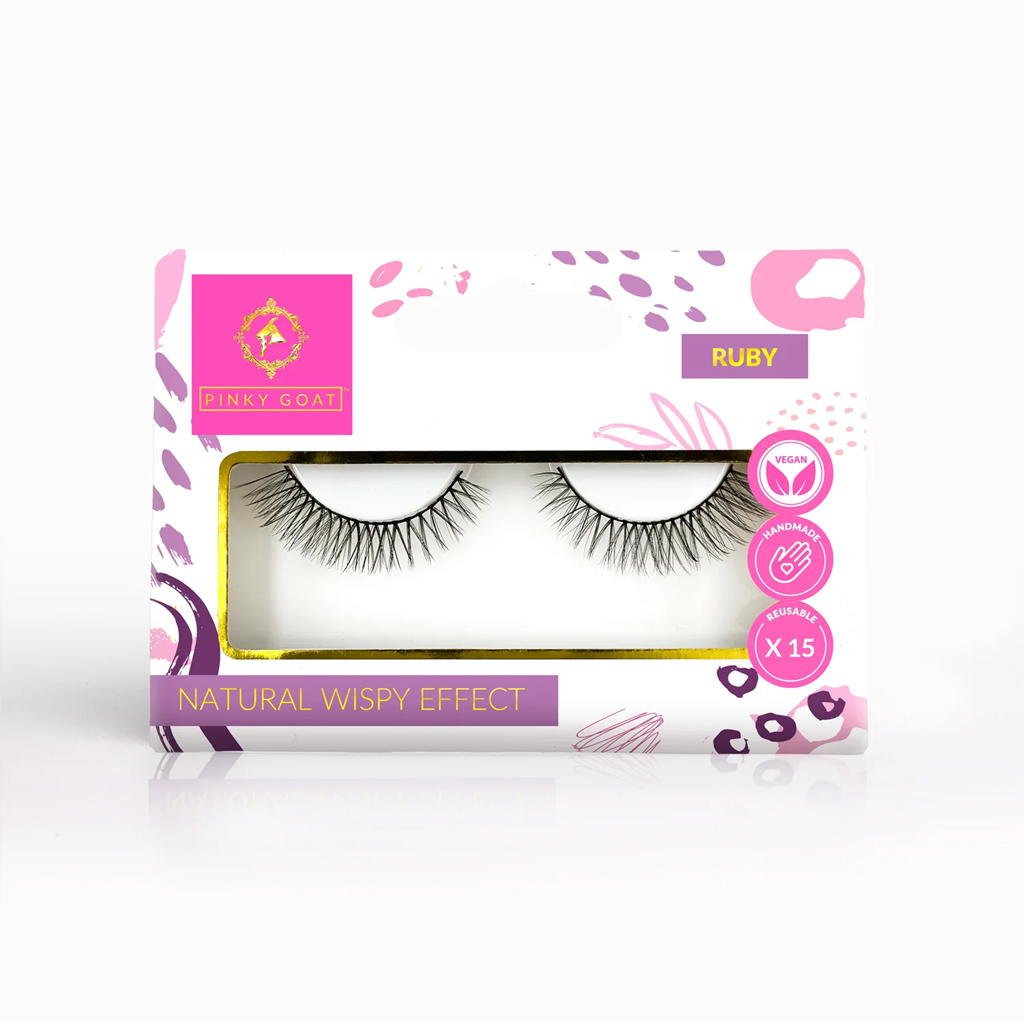 Ruby Natural Wispy Effect False Eyelashes