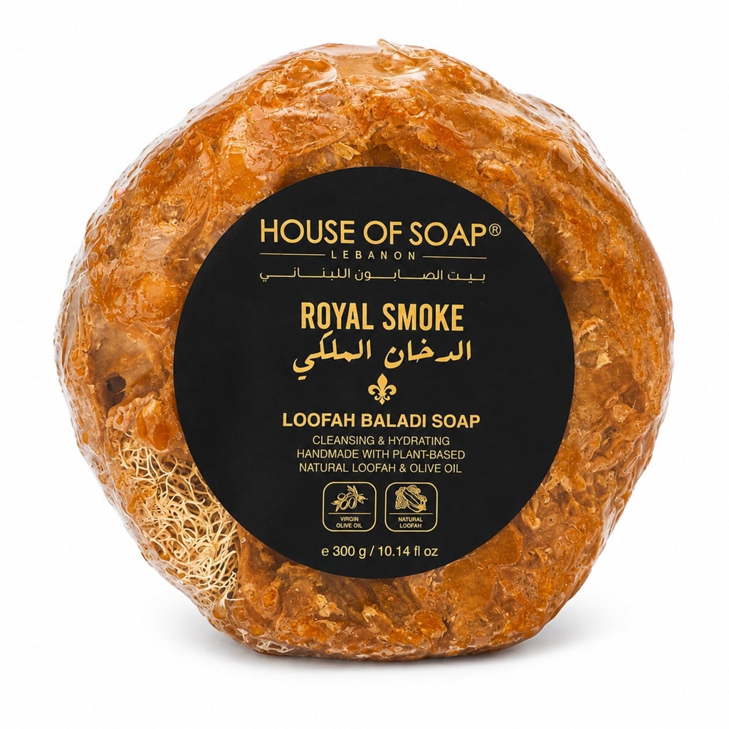 Royal Smoke Loofah Soap 300 g