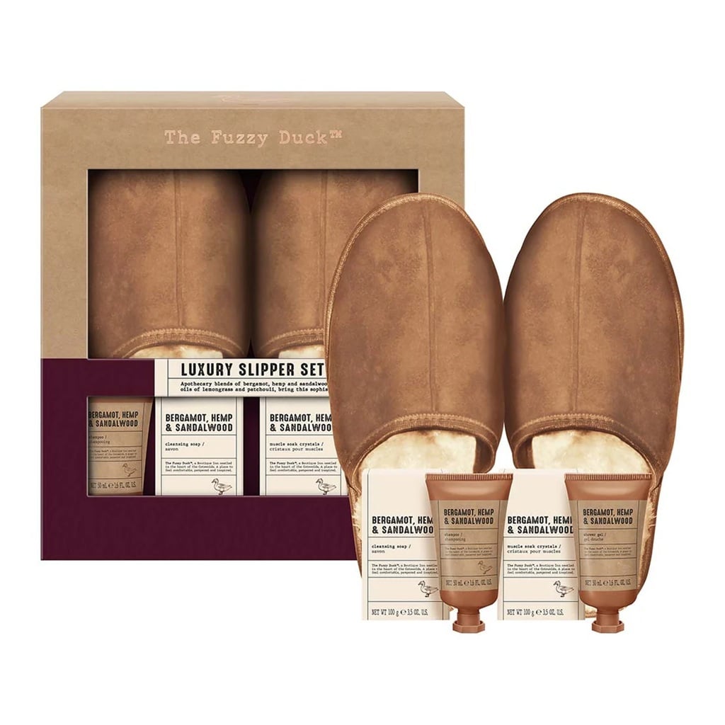 The Fuzzy Duck Luxury Slipper Gift Set 5 PCS